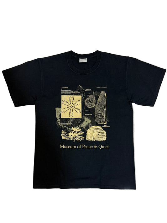 Museum of Peace & Quiet Fibonacci T Shirt, Black
