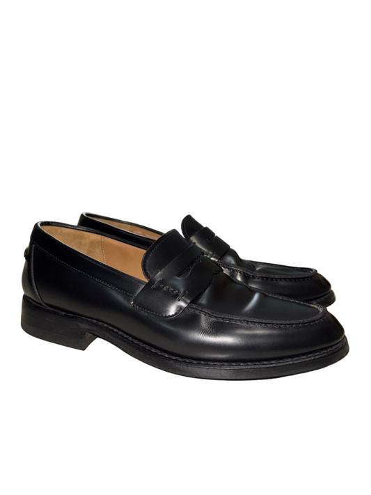 Loake 356 Black Leather Loafers – Pre-Owned