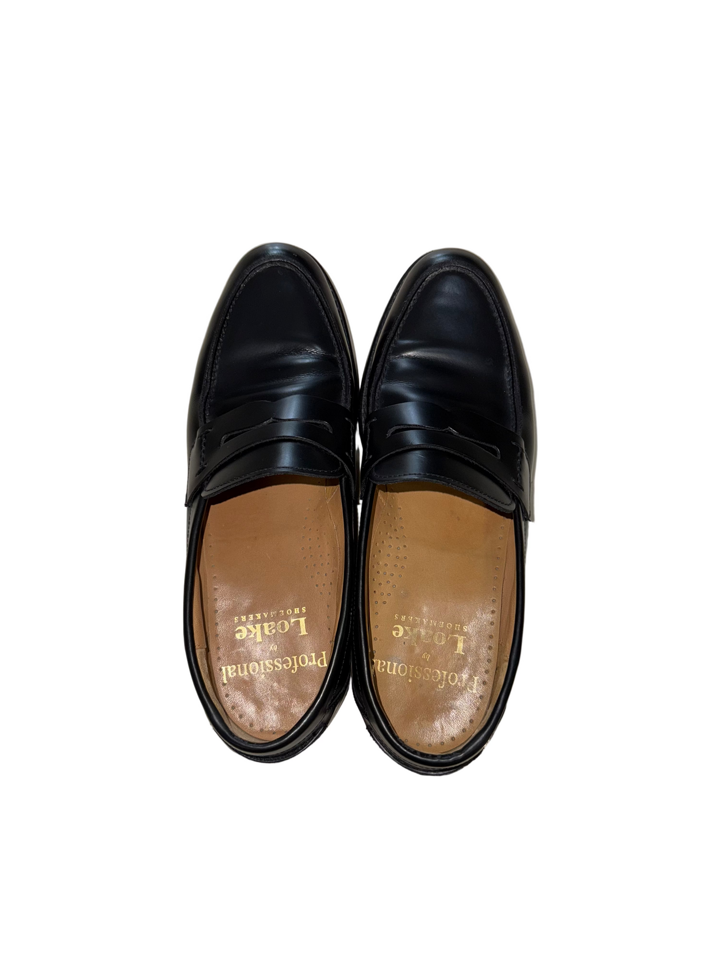 Loake 356 Black Leather Loafers – Pre-Owned