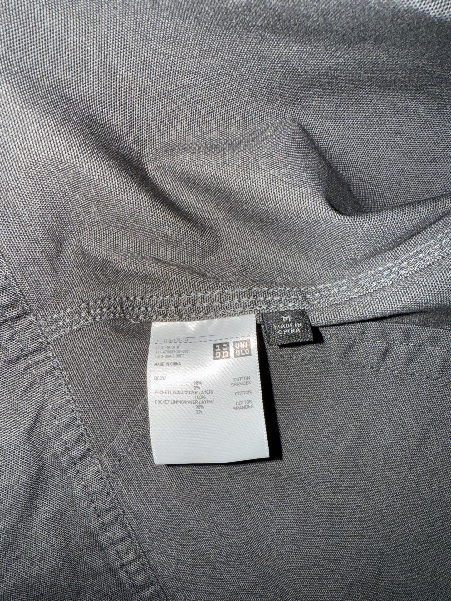 Uniqlo Chore Jacket Dark Grey, Size M