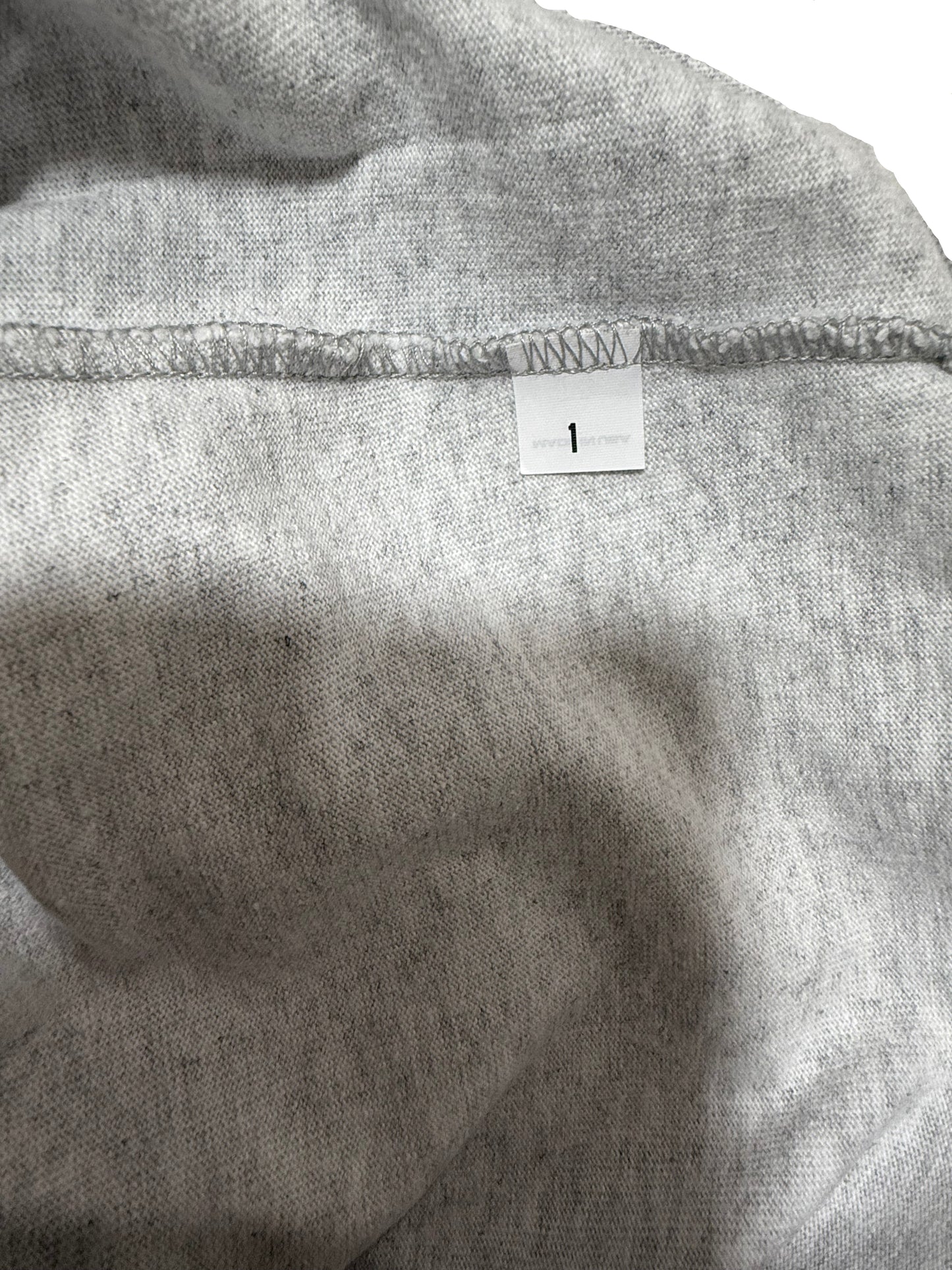 Yeezy × Gosha Rubchinskiy Black Dogs T Shirt – Heather Grey, Size 1